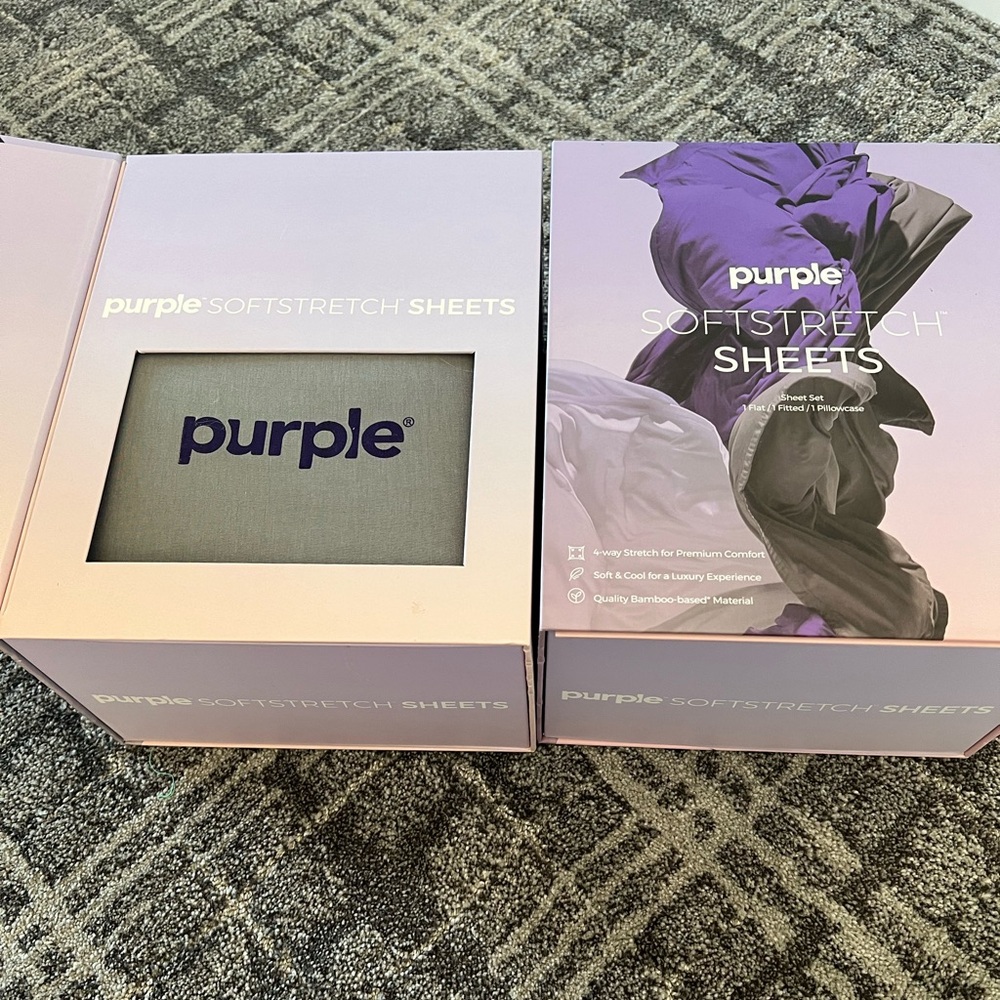 PURPLE SoftStretch Sheet Set